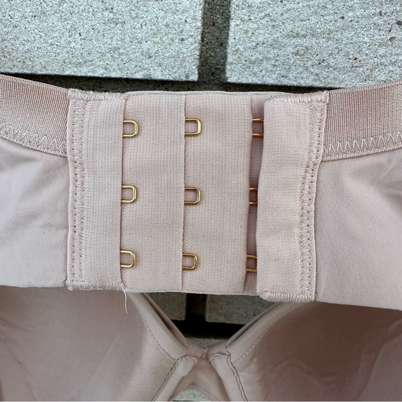 ThirdLove 24/7 Classic Contour Plunge Bra Nude Mesh Underwire - Picture 6 of 10